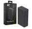 Greencell PowerPlay 30 - powerbank noir de 30 000mAh, 22,5W, 4 ports