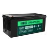 Greencell AGM VRLA 12V 200Ah accumulateur sans entretien pour bateaux de panneaux solaires (240x522x226mm)