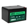 Batterie Greencell AGM VRLA 12V 12Ah sans entretien pour caisse enregistreuse, jouets, caméras (151x98.5x95mm)