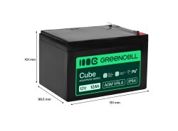Batterie Greencell AGM