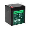 Greencell AGM VRLA 12V 4.5Ah accumulateur sans entretien pour caisse enregistreuse, jouets, caméras (90x70x106mm)