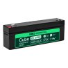 Akumulator Greencell AGM VRLA 12V 2.5Ah sans entretien pour caisse enregistreuse, jouets, caméras (178x36x66mm)