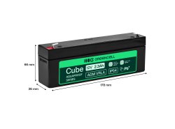 Akumulator Greencell AGM