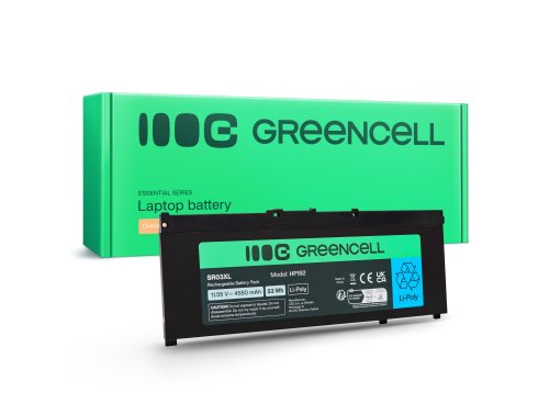 Batterie Greencell pour HP SR03XL HP Pavilion Gaming 15