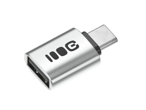 Adaptateur OTG Greencell 2.4A USB-C à USB-A transfert de données 480 Mbps 12W aluminium
