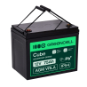 Green Cell CUBE AGM IP54 Batterie 12V 75Ah VRLA pour Photovoltaïque Caravane Energie Solaire