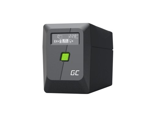 Alimentation de secours UPS Greencell 850VA 480W PowerProof avec affichage LCD