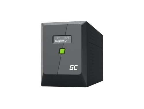 Alimentation de secours UPS Greencell 2000VA 1200W PowerProof avec écran LCD