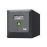 Alimentation de secours UPS Greencell 1000VA 600W PowerProof avec écran LCD