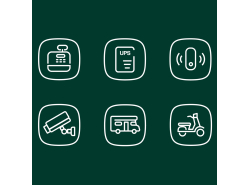 Green Cell CUBE AGM IP54 Batterie 12V 55Ah VRLA pour tondeuse scooter bateau de pêche Tracteur à gazon
