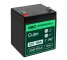 Green Cell® Batterie AGM 12V 5Ah accumulateur au Gel Jouets Installations d'alarme Véhicules pour enfants