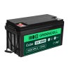 Green Cell® Batterie AGM 12V 65Ah accumulateur au Gel tondeuse scooter bateau de pêche Tracteur à gazon