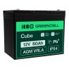 Batterie Green Cell® AGM 12V 80Ah VRLA batterie au plomb sans entretien pour yacht voilier camping-car solaire mobil-homes