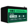 Green Cell® Batterie AGM 12V 10Ah accumulateur au Gel UPS Système Batterie de secours Batterie de résérve