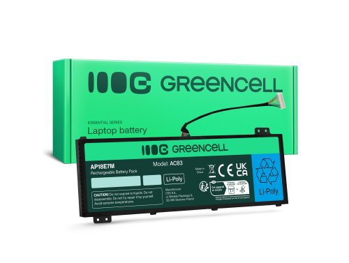 Green Cell Batterie AP18E7M AP18E8M pour Acer Nitro AN515-44 AN515-45 AN515-54 AN515-55 AN515-57 AN515-58 AN517-51