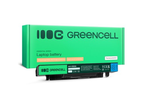 Green Cell Batterie A41-X550A pour Asus X550 X550C X550CA X550CC X550L X550V R510 R510C R510CA R510J R510JK R510L R510LA F550
