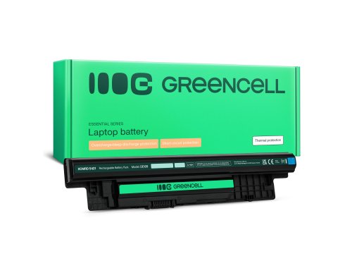 Green Cell Batterie XCMRD pour Dell Inspiron 15 3521 3531 3537 3541 3542 3543 15R 5521 5537 17 3737 5748 5749 17R 3721 5721 5737