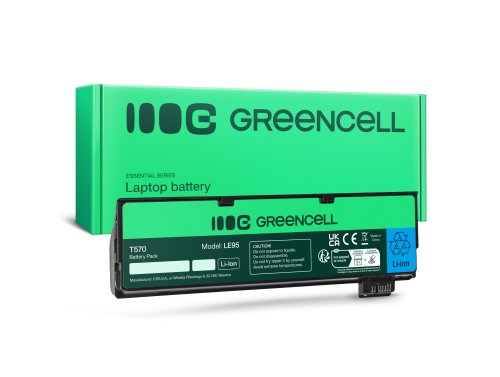 Green Cell Batterie 01AV422 01AV490 01AV491 01AV492 pour Lenovo ThinkPad T470 T570 A475 P51S T25