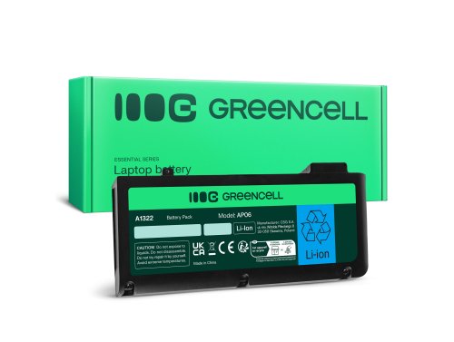 Green Cell Batterie A1322 pour Apple MacBook Pro 13 A1278 (Mid 2009, Mid 2010, Early 2011, Late 2011, Mid 2012)