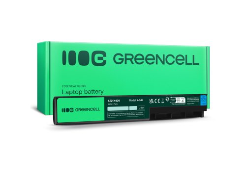 Green Cell Batterie A32-X401 pour Asus X501 X501A X501A1 X501U X401 X401A X401A1 X401U X301 X301A F501 F501A F501U