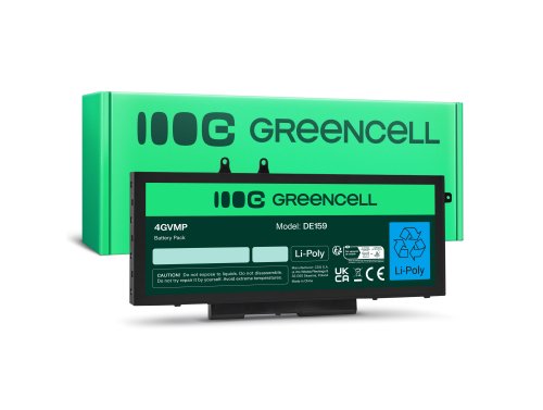 Green Cell Batterie 4GVMP pour Dell Latitude 5400 5410 5500 5510 Precision 3540 3550