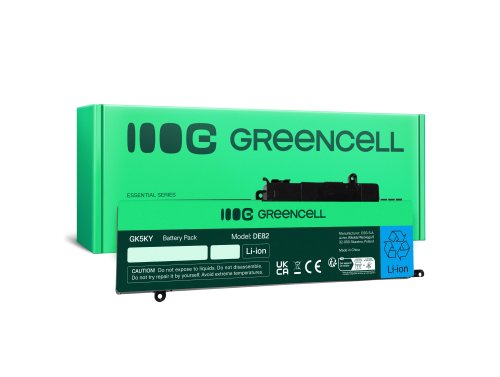 Green Cell Batterie GK5KY pour Dell Inspiron 11 3147 3148 3152 3153 3157 3158 13 7347 7348 7352 7353 7359 15 7568
